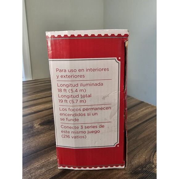 Holiday Time Christmas Lights Multi-Colored Mini Lights‎ - 300ct - Picture 5 of 8